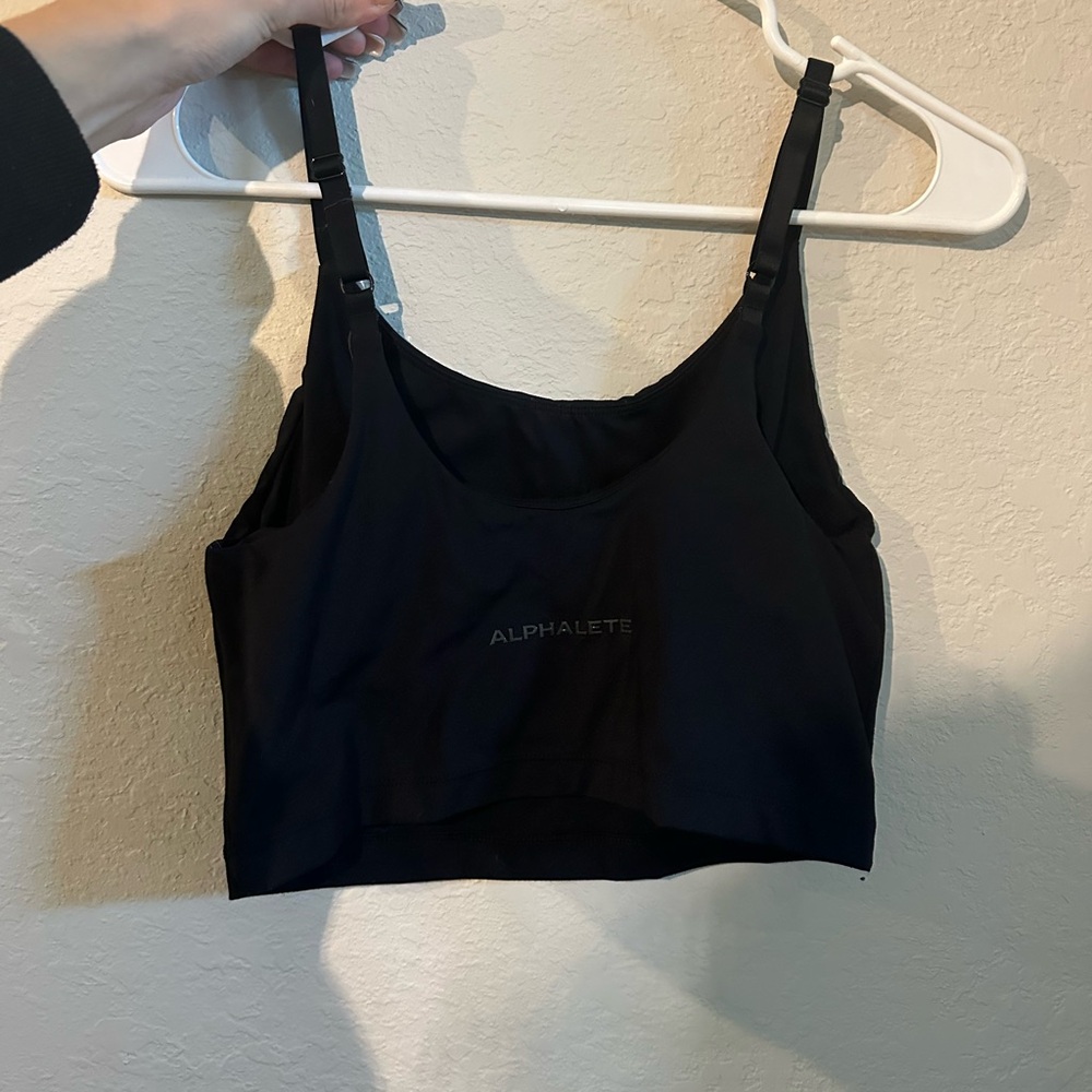 Alphalete Alphalux Force Crop top black Size medium
